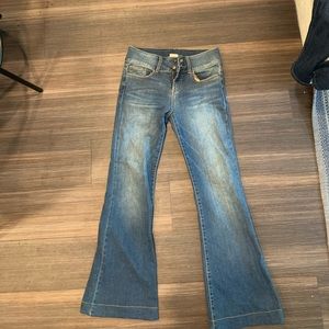 Bell bottom jeans